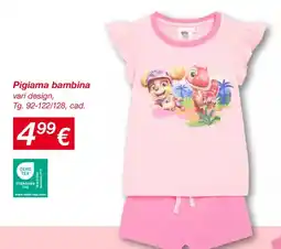 KiK Pigiama bambina offerta