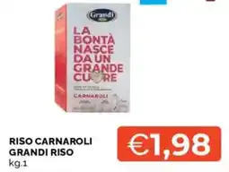 Mercatò Riso Carnaroli Grandi Riso offerta
