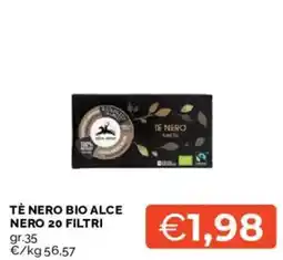 Mercatò TÈ NERO BIO ALCE offerta
