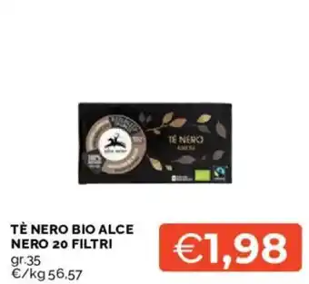 Mercatò TÈ NERO BIO ALCE offerta