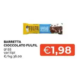Mercatò BARRETTA CIOCCOLATO FULFIL offerta