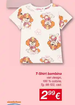 KiK T-Shirt bambina offerta