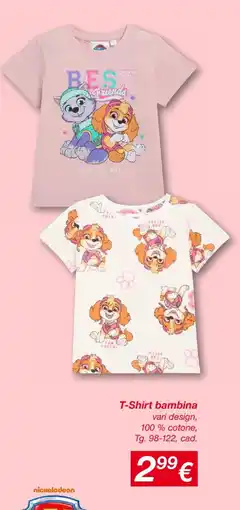KiK T-Shirt bambina offerta