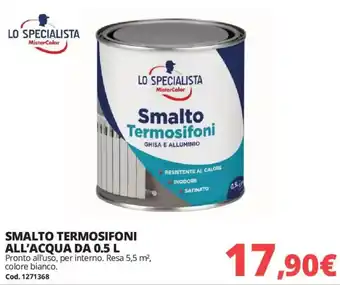 Smalto Termosifoni LO SPECIALISTA MisterColor
