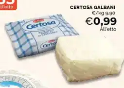 Mercatò Certosa Galbani offerta