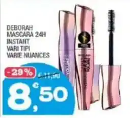 Splendidi e Splendenti DEBORAH MASCARA 24H INSTANT offerta