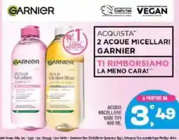 Splendidi e Splendenti Acqua Micellare Garnier offerta