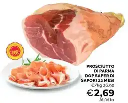 Mercatò Prosciutto di Parma DOP Saper di Saperi 22 mesi offerta