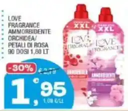 Splendidi e Splendenti LOVE FRAGRANCE AMMORBIDENTE ORCHIDEA/ PETALI DI ROSA offerta
