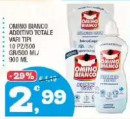 Splendidi e Splendenti OMINO BIANCO ADDITIVO TOTALE offerta