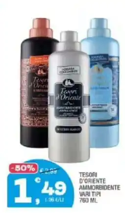 Splendidi e Splendenti TESORI D'ORIENTE AMMORBIDENTE offerta