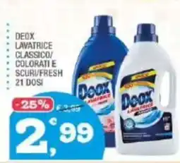 Splendidi e Splendenti Deox Lavatrice Classico e Colorati/Fresh offerta