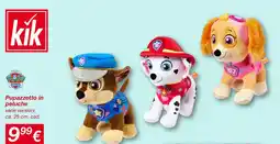 KiK Paw Patrol Pupazzetto in peluche offerta