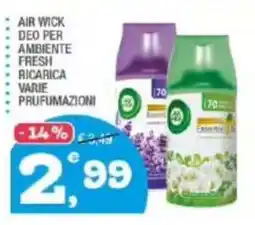 Splendidi e Splendenti AIR WICK DEO PER AMBIENTE offerta