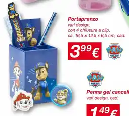 KiK Portapranzo PAW PATROL offerta