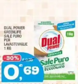 Splendidi e Splendenti Dual Power Greenlife Sale Puro per Lavastoviglie offerta
