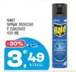 Splendidi e Splendenti Raid Spray Mosche E Zanzare offerta
