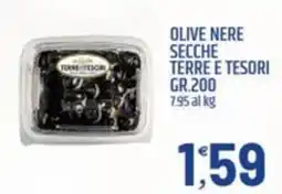 Ard Discount OLIVE NERE SECCHIE TERRE E TESORI offerta