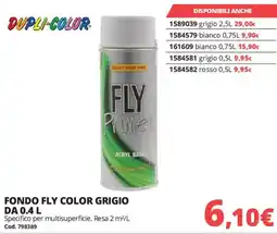 Brico Io FONDO FLY COLOR GRIGIO offerta