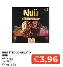 Mercatò MINI STECCO GELATO NUUI offerta