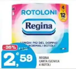 Splendidi e Splendenti Rotoloni Regina offerta