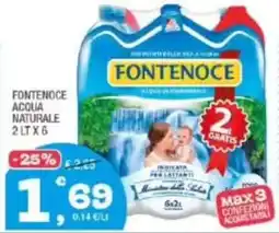 Splendidi e Splendenti FONTENOECE ACQUA NATURALE offerta