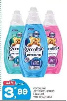 Splendidi e Splendenti Coccolino Detersivo Liquido offerta