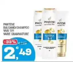 Splendidi e Splendenti Pantene Balsamo/Shampoo offerta