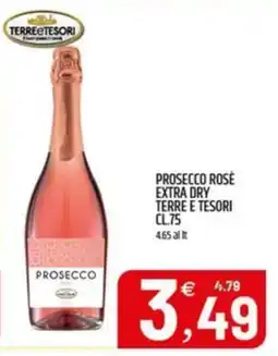 Ard Discount PROSECCO ROSÉ EXTRA DRY TERRE E TESORI offerta