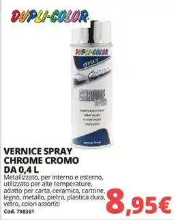 Brico Io Vernice Spray Chrome Cromo offerta