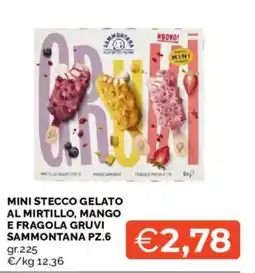 Mercatò MINI STECCO GELATO SAMMONTANA offerta