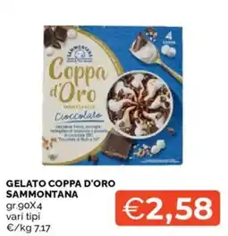 Mercatò GELATO COPPA D'ORO SAMMONTANA offerta