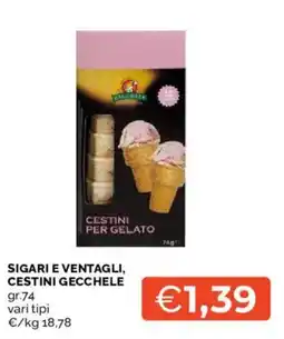 Mercatò Bicchirite Cestini per Gelato offerta