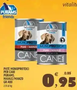 Ard Discount Paté Monoproteici Purams offerta