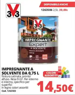 Brico Io IMPREGNANTE Expert A SOLVENTE offerta