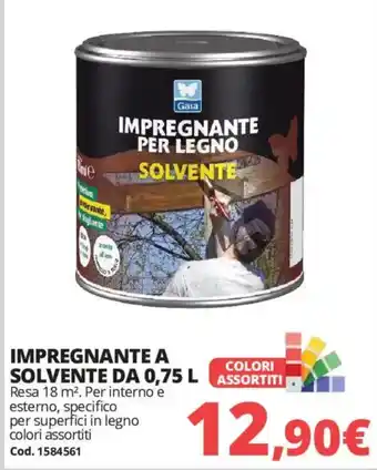 Impregnante a solvente Gaia