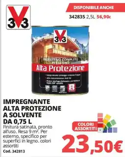 Brico Io IMPREGNANTE ALTA PROTEZIONE A SOLVENTE offerta