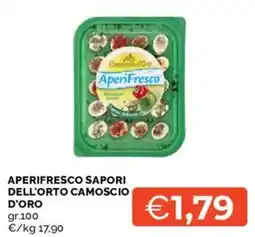 Mercatò APERIFRESCO SAPORI DELL'ORTO CAMOSCIO D'ORO offerta