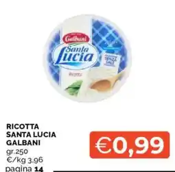 Mercatò Ricotta Santa Lucia offerta
