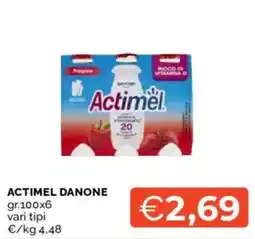 Mercatò Actimel Danone offerta