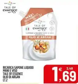 Ard Discount SAPONE LIQUIDO MANI E VISO Olio di Argan offerta