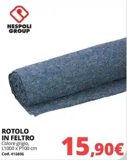 Brico Io ROTOLO IN FELTRO offerta