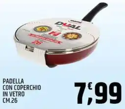 Ard Discount PADDELLA CON COPERCHIO DUAL offerta