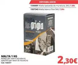 Brico Io malta grigia offerta