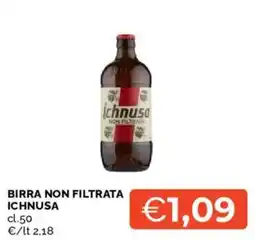 Mercatò Birra non filtrata Ichnusa offerta