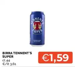 Mercatò BIRRA TENNENT'S SUPER offerta