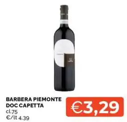 Mercatò BARBERA PIEMONTE DOC CAPETTA offerta