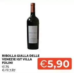 Mercatò Ribolla Gialla delle Venezie IGT Villa Folini offerta