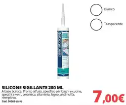 Brico Io Silicone sigillante Saratoga offerta