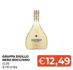 Mercatò Grappa Sigillo Nero Bocchino offerta